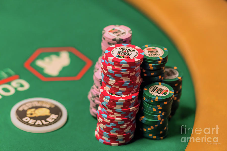 WSOP 2019 Monster Stack of Chips Photograph by Aloha Art