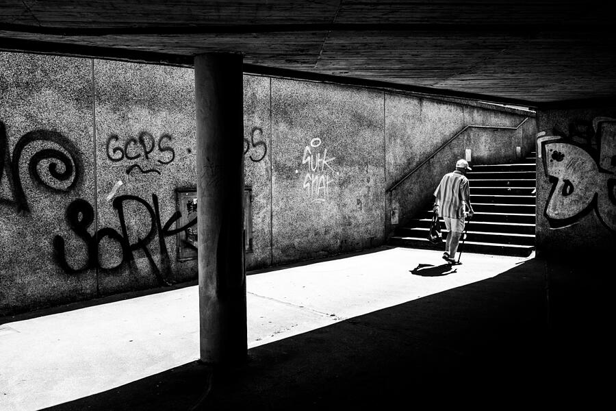 Silhouette Photograph - Wuppertal 2021-04 by Adam Street Photographer