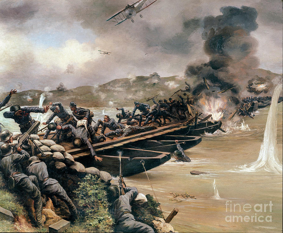 Wwi Battle Of The Piave River Or Battle Of The Solstice Or Battle Of