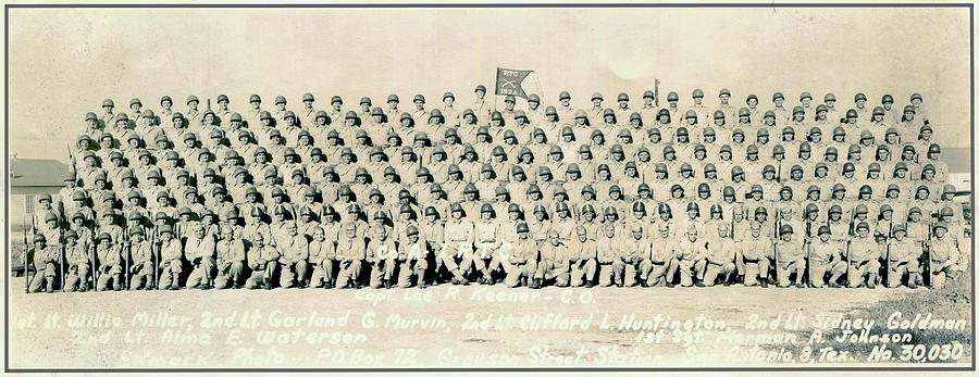 WWII 89th Infantry Member Photo Photograph by Marilyn Smith