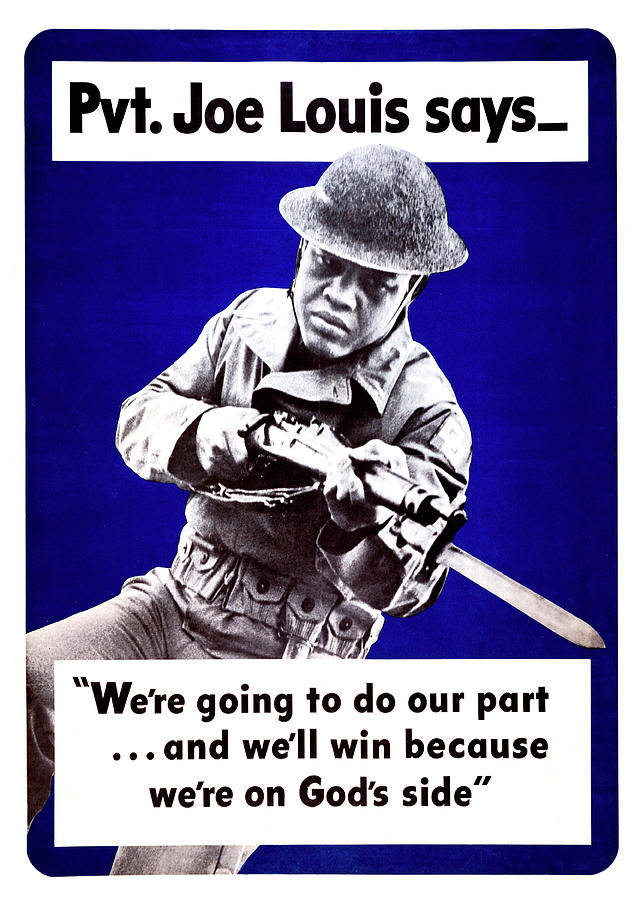 Wwii, Joe Louis Recruitment Poster, 1942 Photograph by Science Source