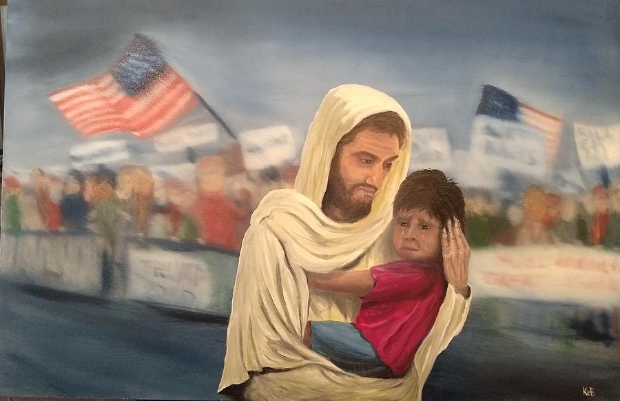 wwJd Painting by Kevin Daly