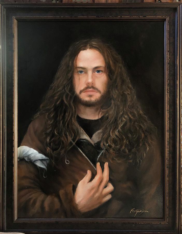 Wyatt Hawatha Landis as Durer Painting by Richard Ferguson