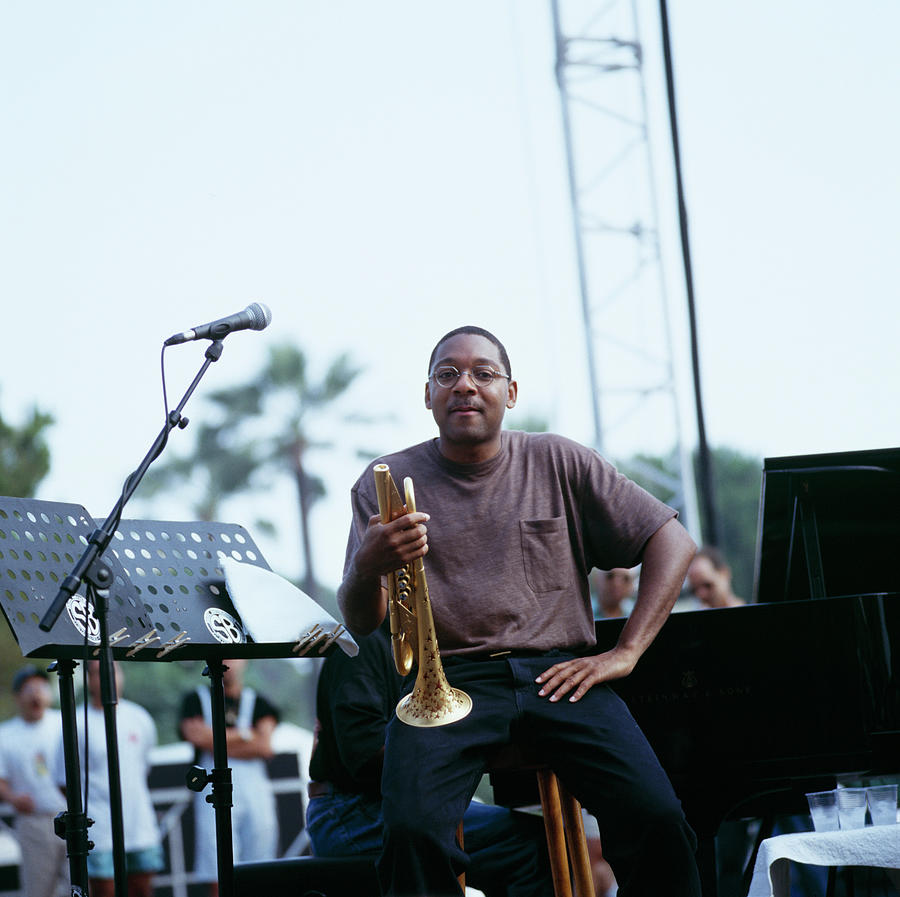 Wynton Marsalis Performs In Antibes Photograph by David Redfern