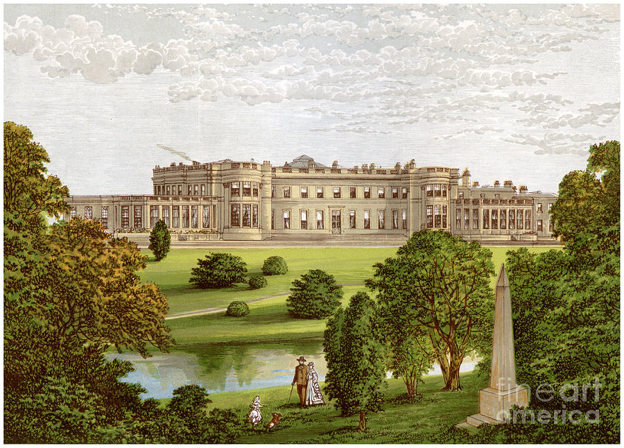 Wynyard Park, County Durham, Home Drawing by Print Collector