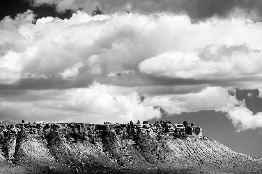Nature Photograph - Wyoming Bluff by Skip Nall