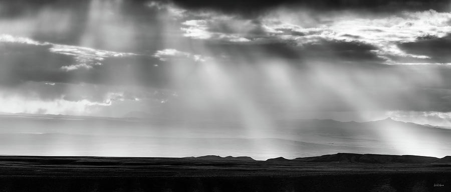 Wyoming Cloud Light Panoramic Photograph by Leland D Howard