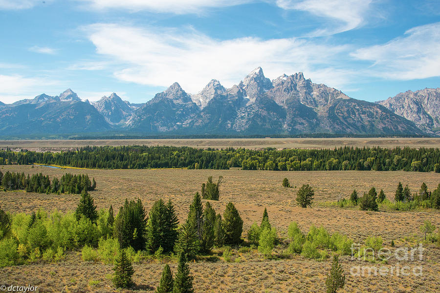 Wyoming's Tetons Photograph By David Taylor - Fine Art America