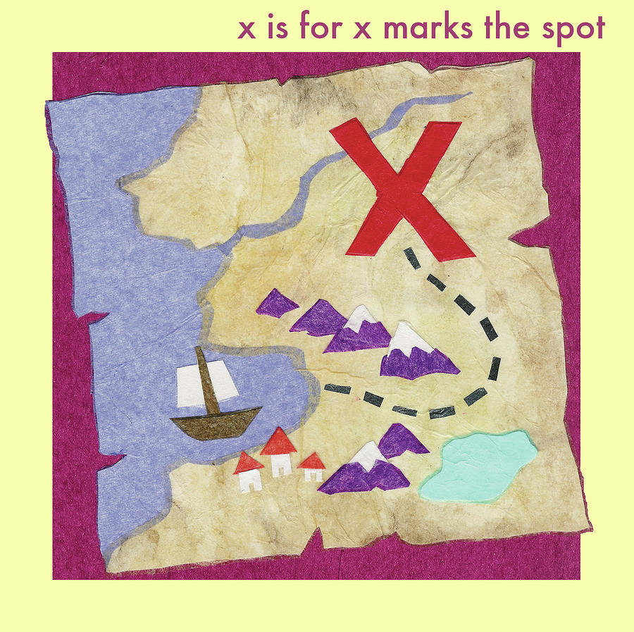 x marks the spot map