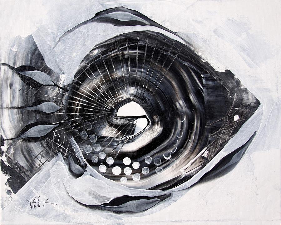 X-Ray Fish Painting by J Vincent Scarpace
