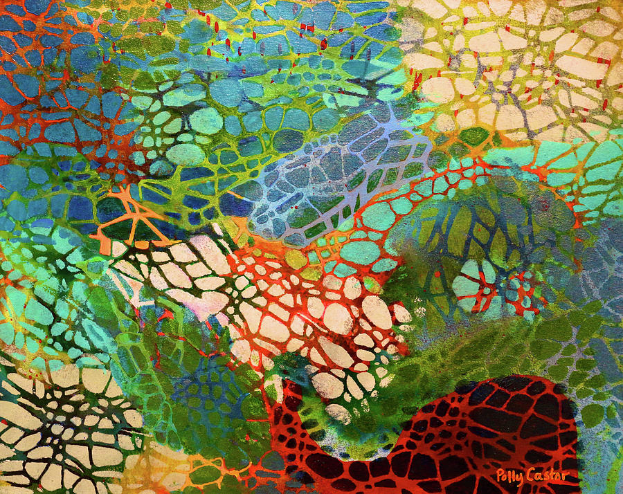 Xylem Painting by Polly Castor