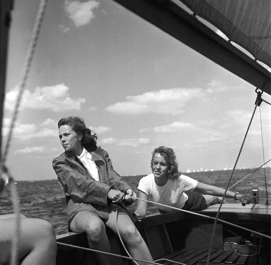 Yachtswomen Photograph by Orlando Yachtswomen Photograph by Orlando