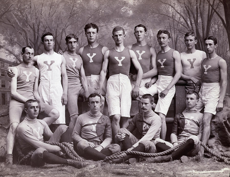 Yale University Athletic Team Photograph by Bettmann