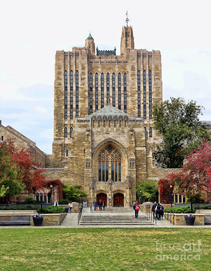 Yale University Sterling Memorial Library  3575 Photograph by Jack Schultz