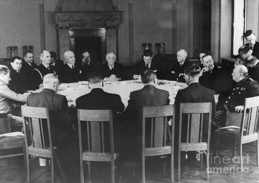 Yalta Conference Photograph by Bettmann