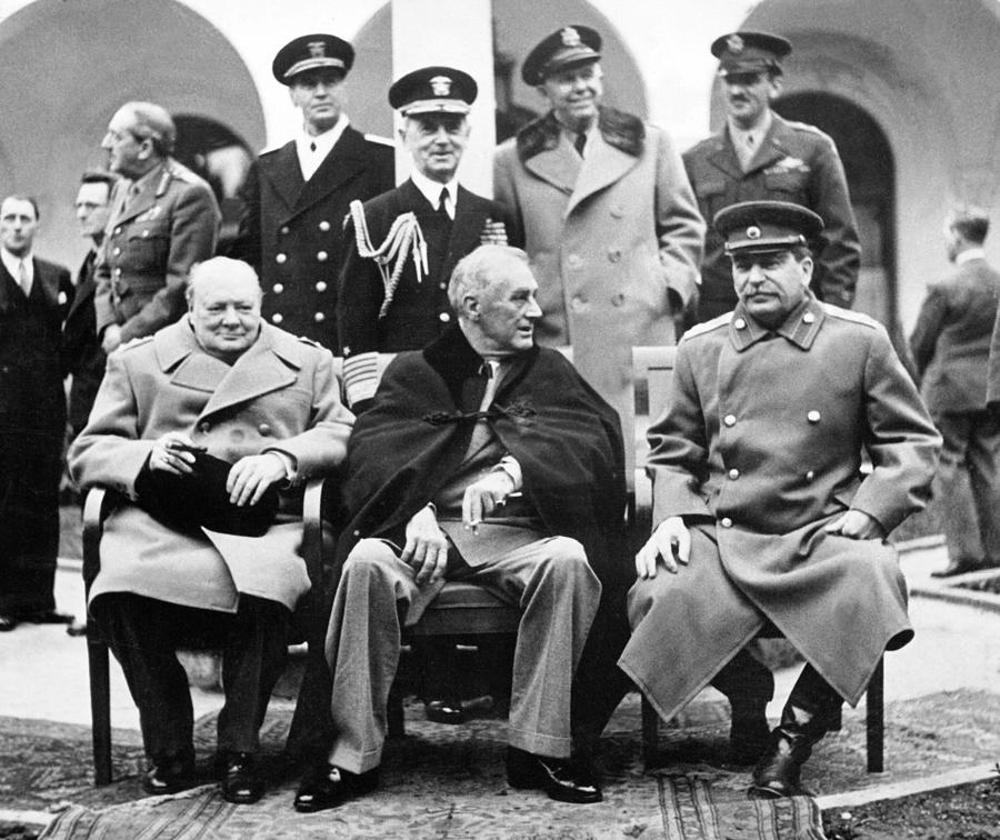 Yalta Conference Photograph by Keystone-france