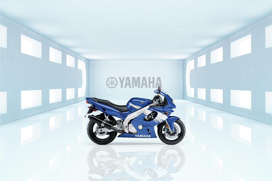 Yamaha YZF 600R Digital Art by Airpower Art