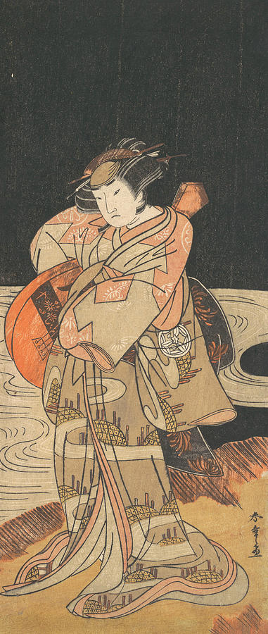 Yamashita Kinsaku II Relief by Katsukawa Shunsho