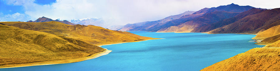 Yamdrok Lake Photograph by Feng Wei Photography