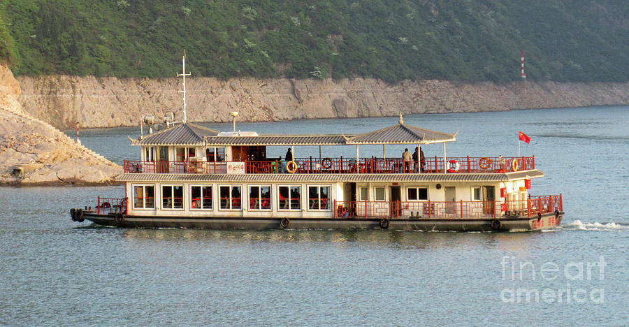 Yangtze Boat 3 Photograph by Randall Weidner