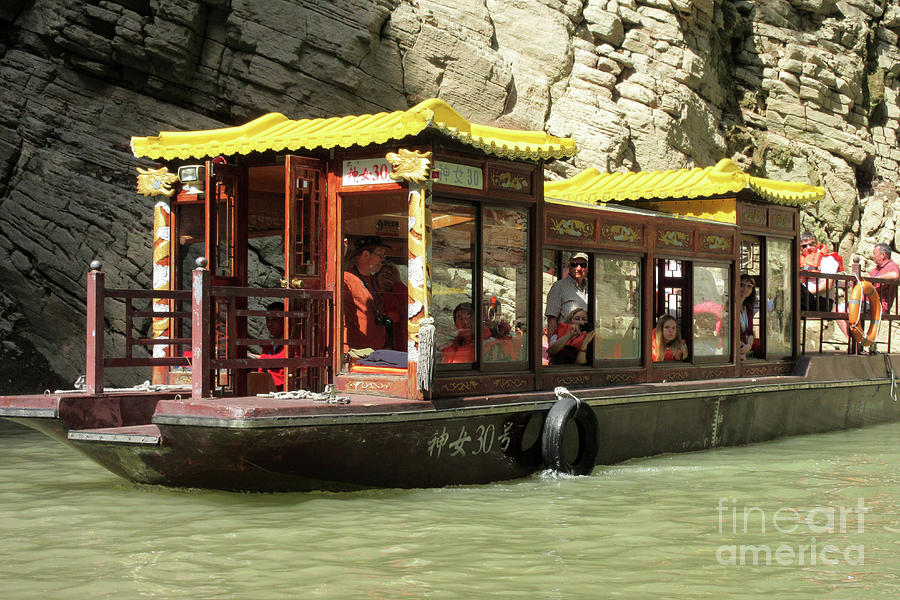 Yangtze Boat 4 Photograph by Randall Weidner