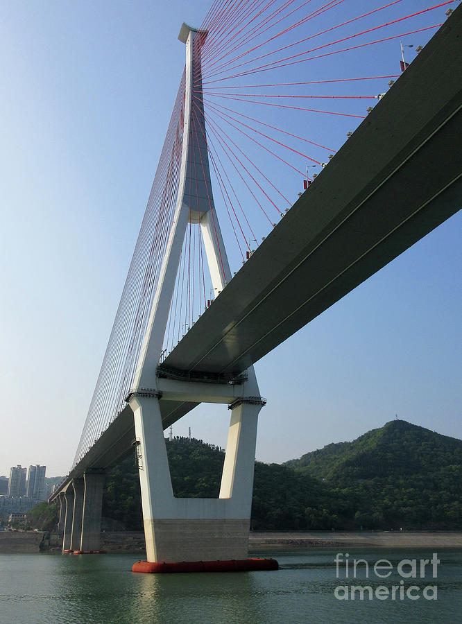Yangtze Bridge 1 Photograph by Randall Weidner