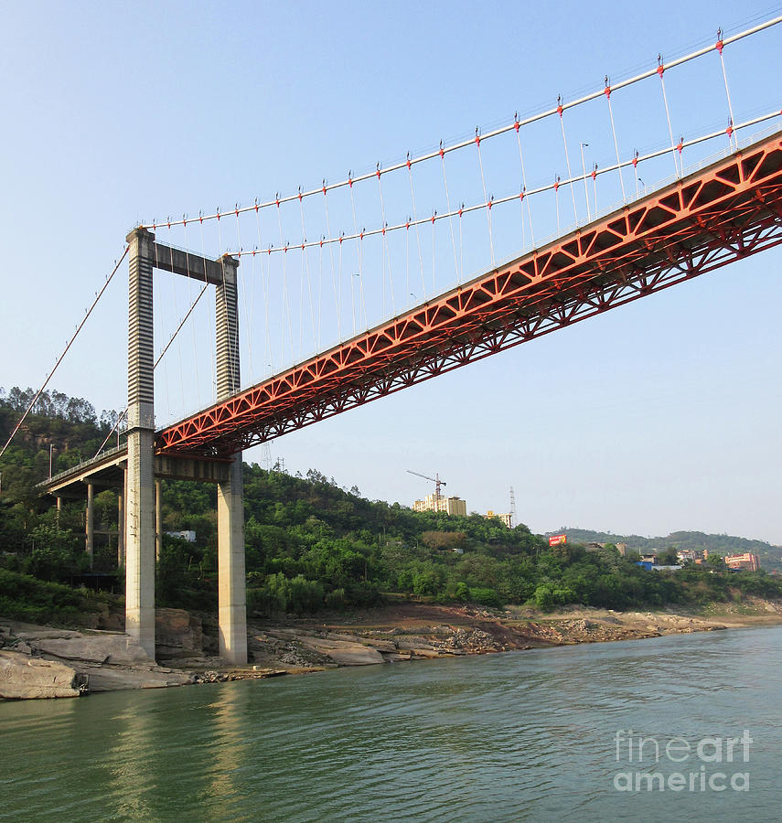 Yangtze Bridge 3 Photograph by Randall Weidner