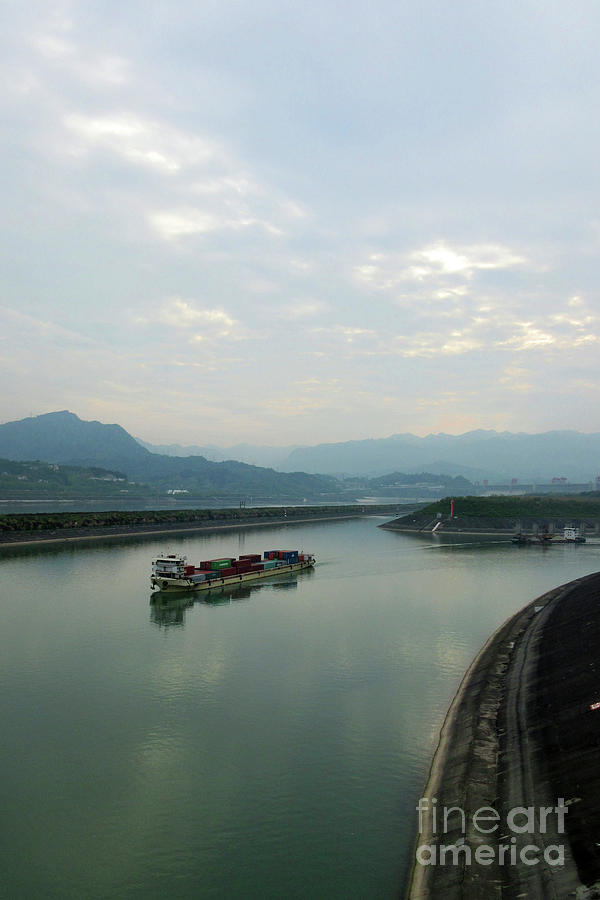 Yangtze River 1 Photograph by Randall Weidner