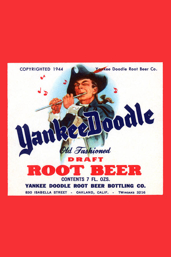 Yankee Doodle Draft Root Beer Painting by Unknown