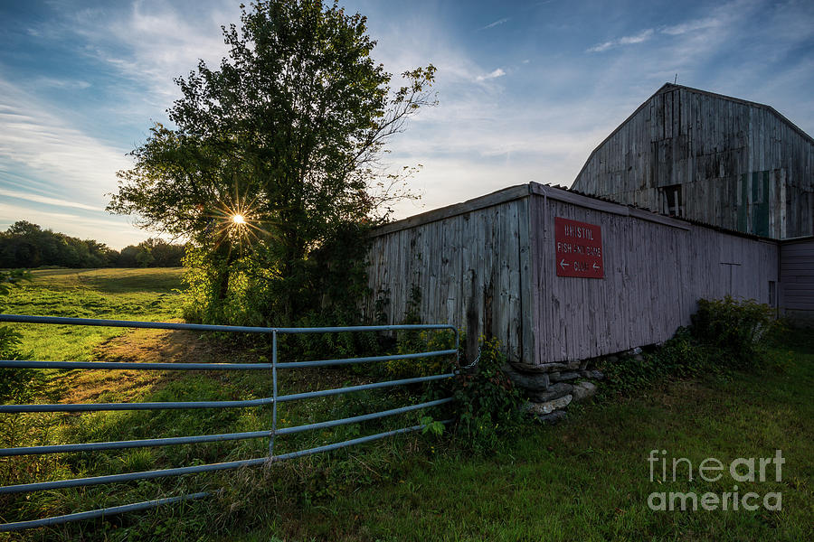 Yankee Farmlands No. 39 - New England Barn Photograph by JG Coleman