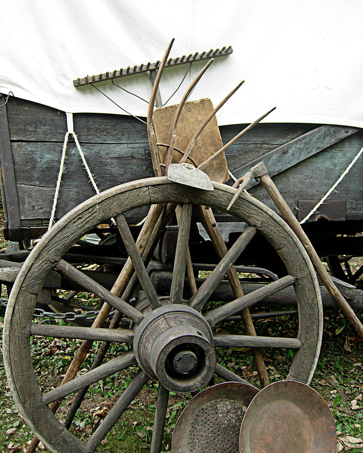 Wagon Photograph - Yankee Pedlers Fair by David Walker Wagon Photograph - Yankee Pedlers Fair by David Walker