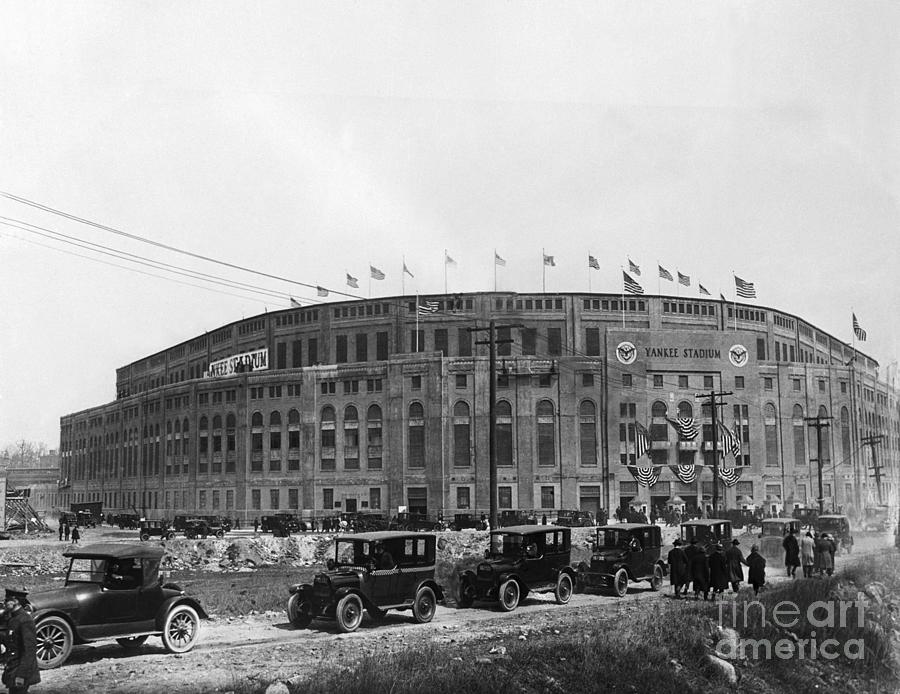 Yankee Stadium Opening Day Photograph by Bettmann