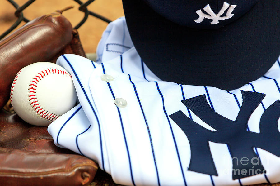 Yankees Pinstripes Worn With Pride Photograph by John Rizzuto
