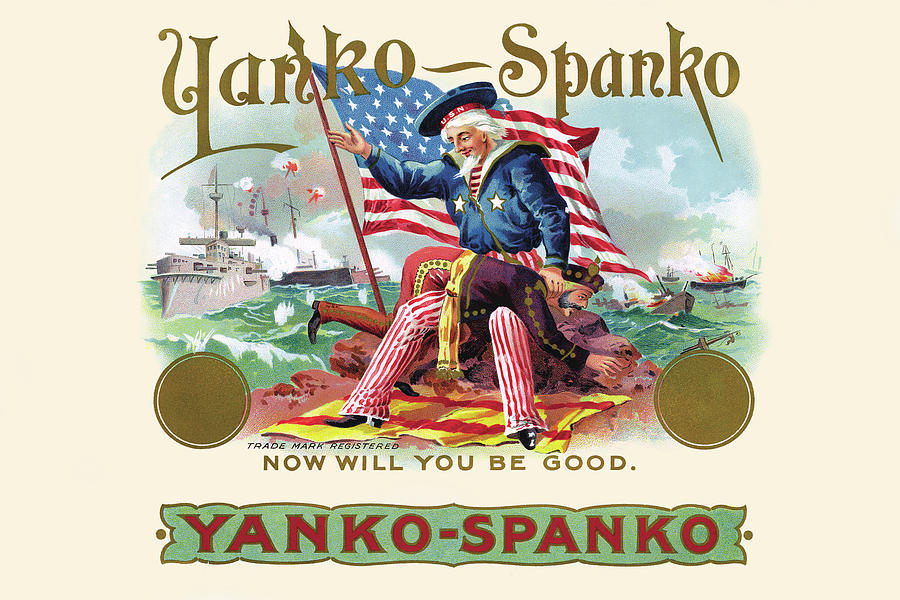 Uncle Sam Painting - Yanko Spanko; Now will you be good by Unknown