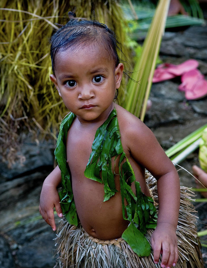 Yapese Child Photograph by Lee Craker