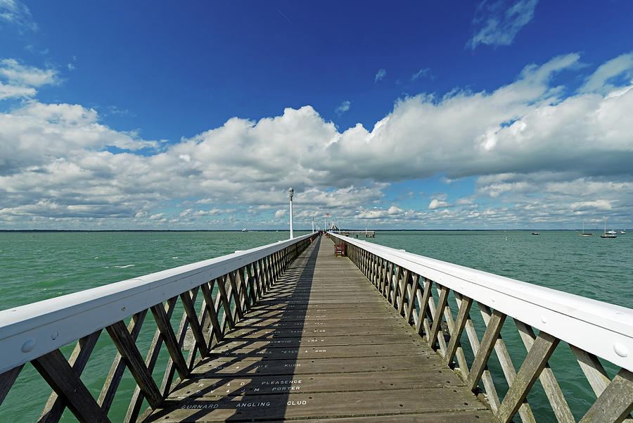 Yarmouth Pier, Isle of Wight Photograph by Rod Johnson
