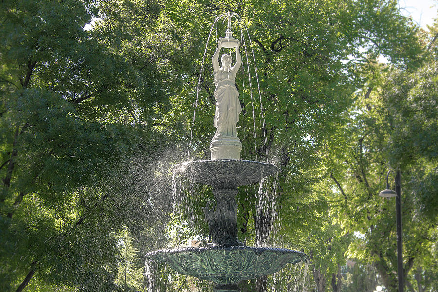 Yavapai Fountain Photograph by Darrell Foster