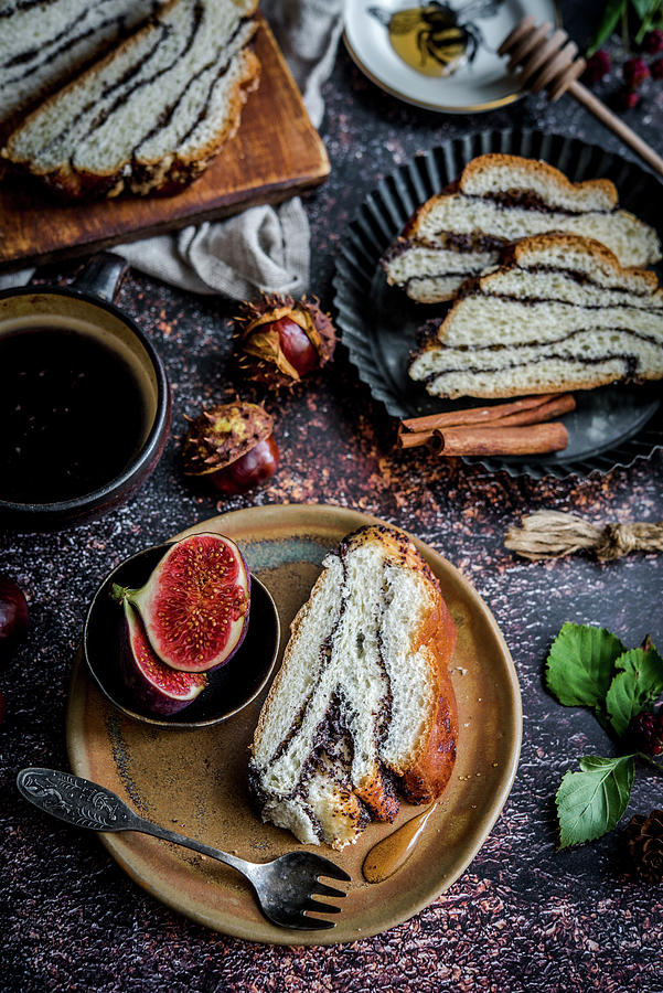 Yeast Cake With Poppy Seeds Photograph by Diana Kowalczyk