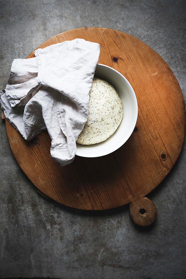 Yeast Dough With Poppy Seed Photograph by Justina Ramanauskiene
