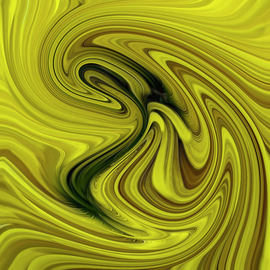 Yellow Abstract Photograph by Cathy Kovarik