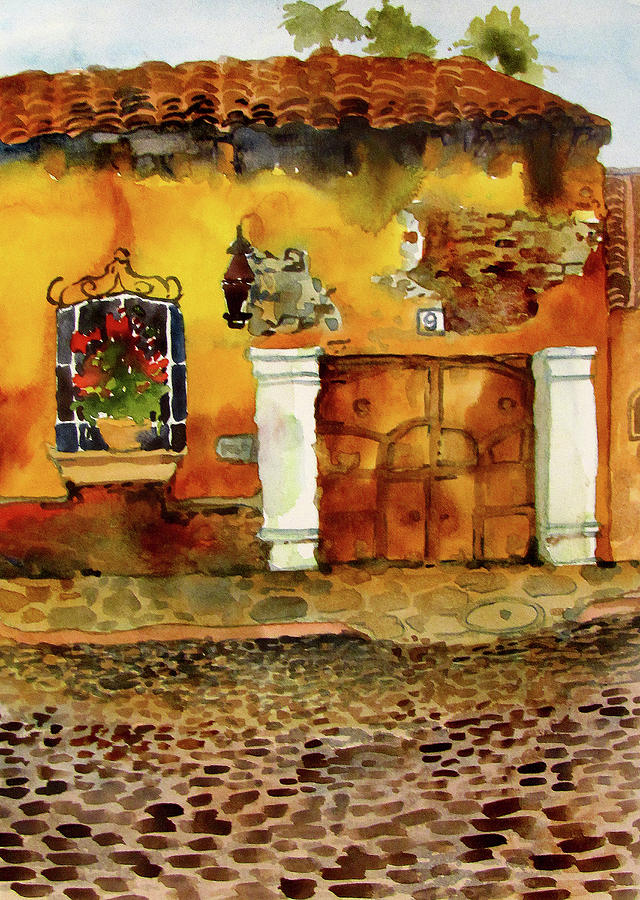 Yellow Casita Painting by James Huntley
