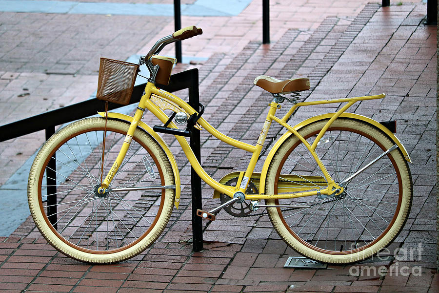 Yellow Nel Lusso Meets Brick by Diann Fisher