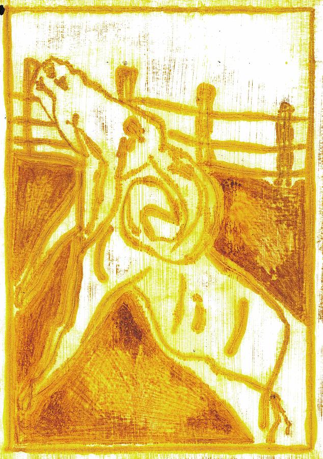 Yellow Ram Painting by Edgeworth Johnstone