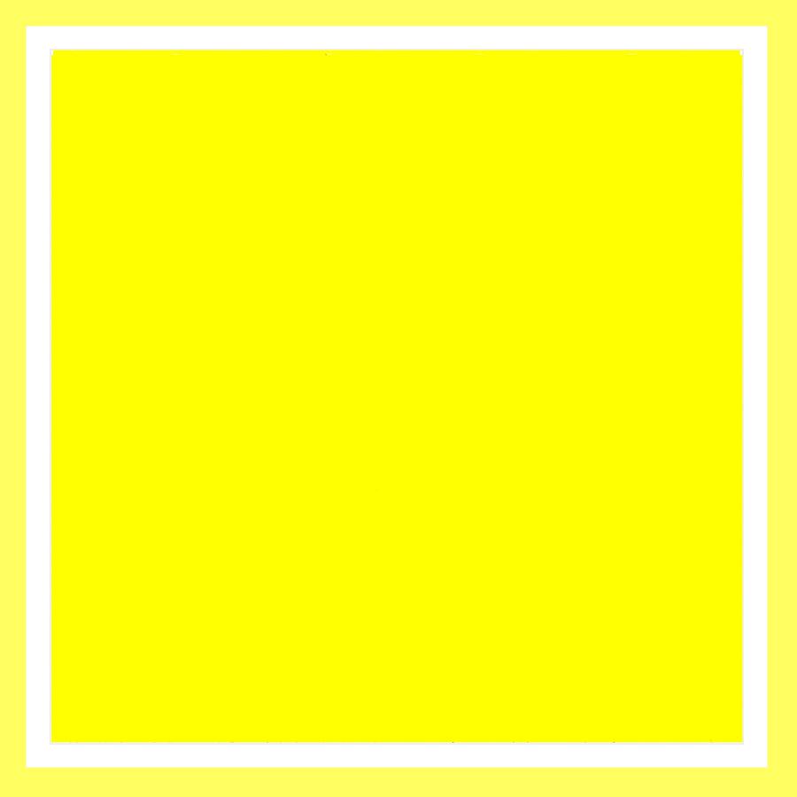 Yellow Square - No Yolk Digital Art by VIVA Anderson