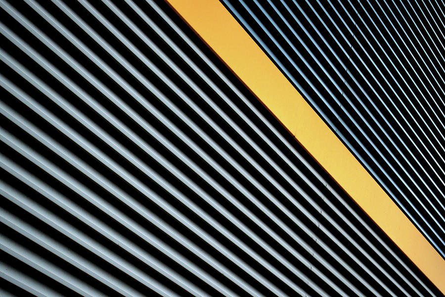 Yellow Stripe Photograph by Stuart Allen