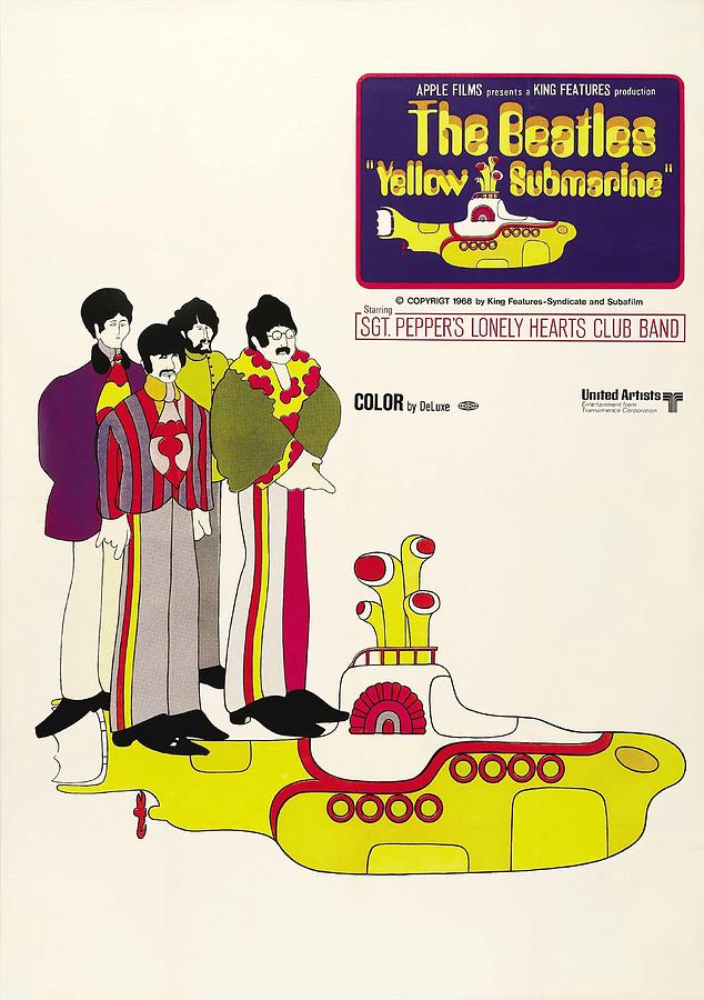 Yellow Submarine -1968-. Photograph by Album