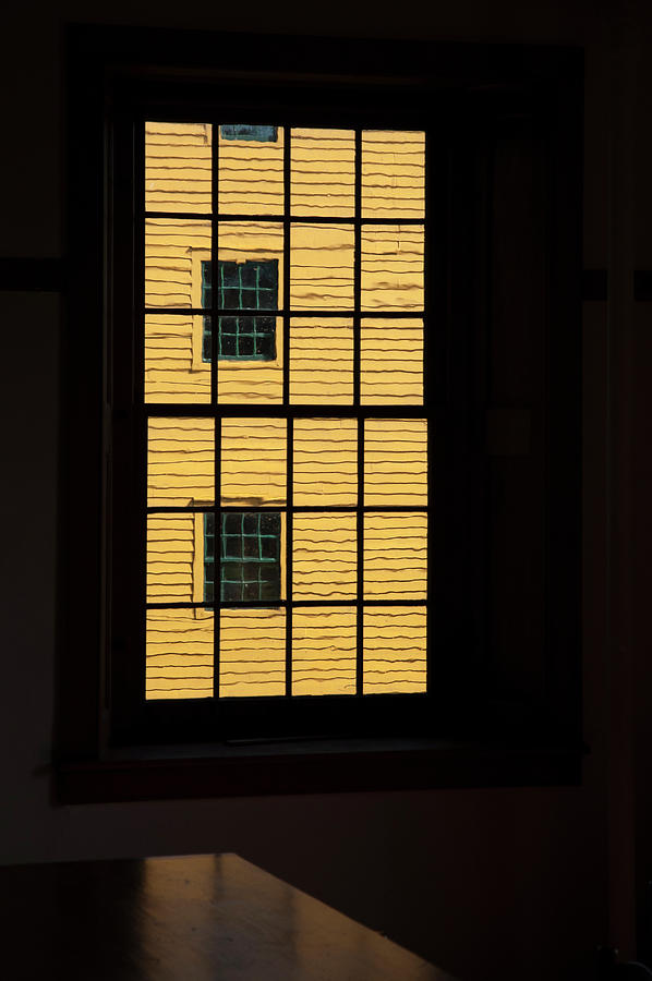 Yellow Window Photograph by Ginger Stein