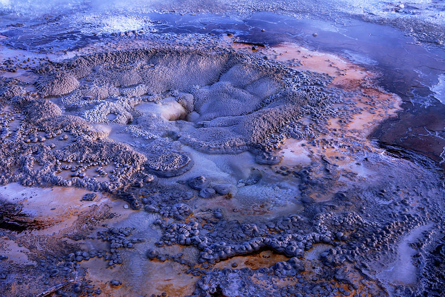 Yellowstone Abstract 2 - Upper Geyser Basin Photograph by Rick Pisio
