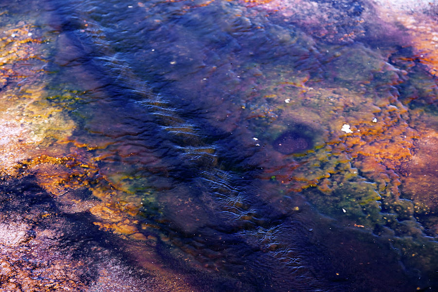 Yellowstone Abstract 6 - Upper Geyser Basin Photograph by Rick Pisio