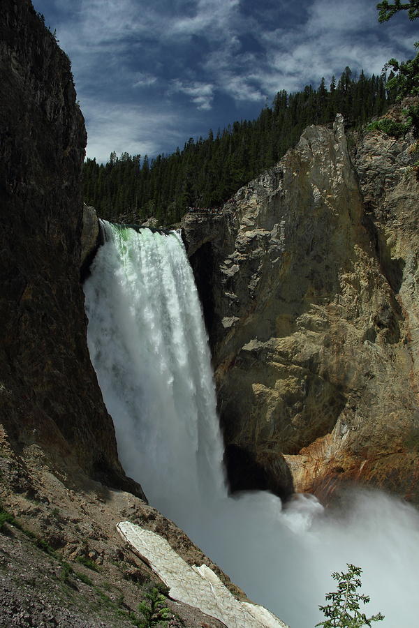 Yellowstone Falls by Marie Leslie Yellowstone Falls by Marie Leslie